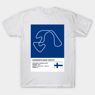 Ahvenisto Race Circuit [info] T-Shirt